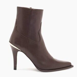 Partlow "Nancy" Western Bootie Espresso Brown Size 40